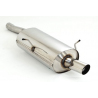 Pot d’échappement arrière en inox Bmw E46 316i 1.6 (85kw/115Cv) 1998 - 2006