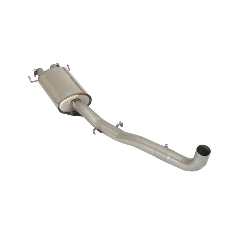 Silencieux intermédiaire en inox Alfa Romeo 75 KAT. 2.0 Twin Spark (1987 - 1993)