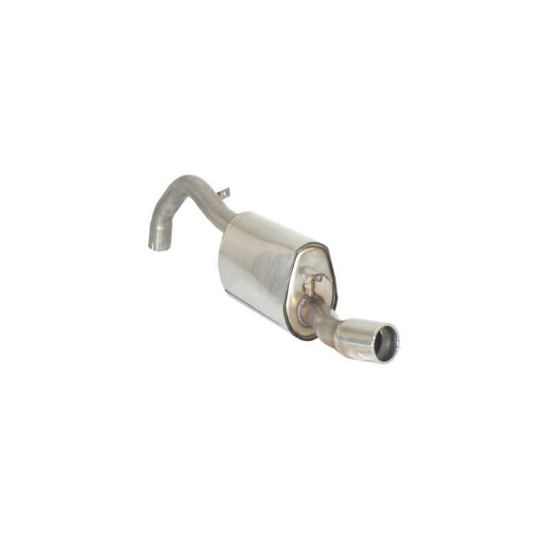 Silencieux arrière en inox Alfa Romeo 75 KAT. 2.0 Twin Spark (1987 - 1993)