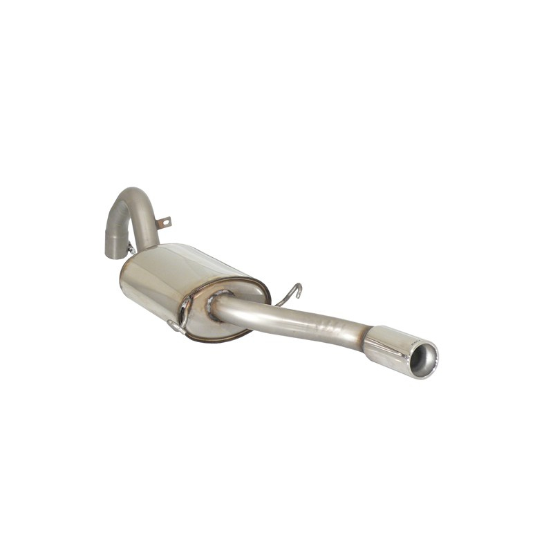 Silencieux arrière en inox Alfa Romeo 75 2.5 V6 Q.V. (1988 - 1993)