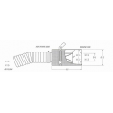 Boite à air BMC CDA85-150 Admission dynamique Carbone BMC Air Filter Universelle