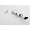 Silencieux d’échappement arrière inox Peugeot 307 1.6l 16V (80kw/109Cv) 2003 - 2009