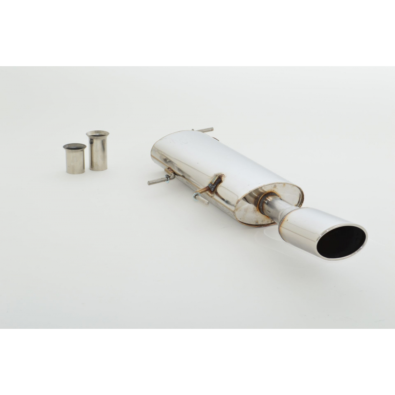 Silencieux d’échappement arrière inox Peugeot 307 2.0l HDI (100kw/137Cv) 2003 - 2009