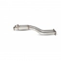 Tube Afrique , suppression catalyseur Scorpion BMW E46 M3 3.2 343/360cv 2001 - 2006 Inox