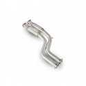 Tube Afrique , suppression catalyseur Scorpion BMW E46 M3 3.2 343/360cv 2001 - 2006 Inox