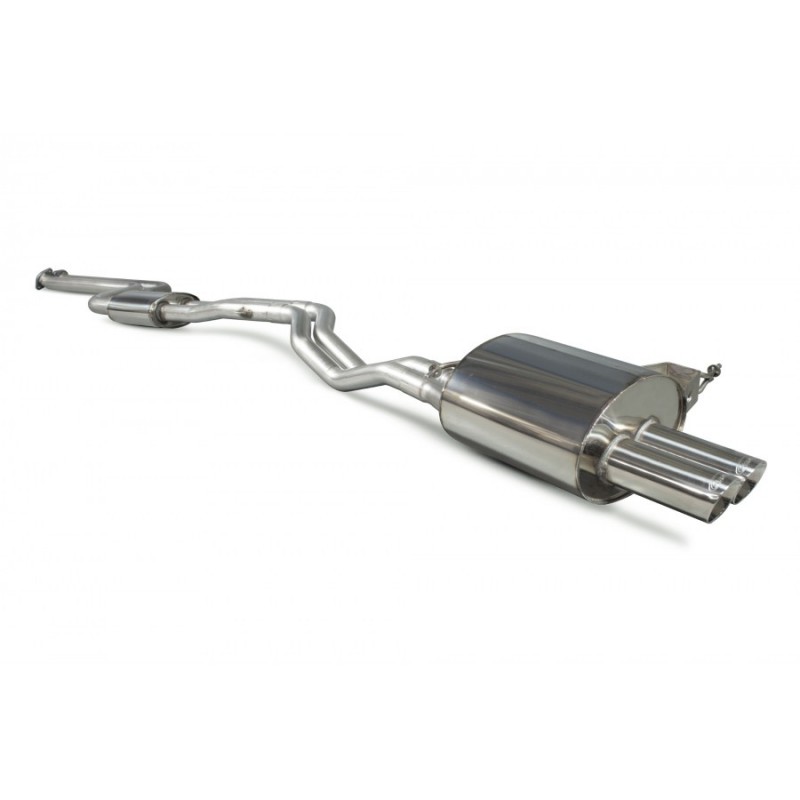 Ligne d'échappement Cat-Back Inox BMW Z4(E85) 2.5 si 218cv Roadster 2006 - 2009 Scorpion