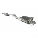 Ligne d'échappement Cat-Back Inox BMW Z4(E85) 3.0 si 265cv Roadster 2006 - 2009 Scorpion