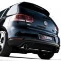 Ligne d'échappement Inox Volkswagen Golf 6 GTI 2.0 TSI (155Kw/173Kw) 2009 - 2013 Scorpion