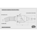 Boite à air BMC DIA70-130 Admission dynamique Carbone BMC Air Filter Universelle