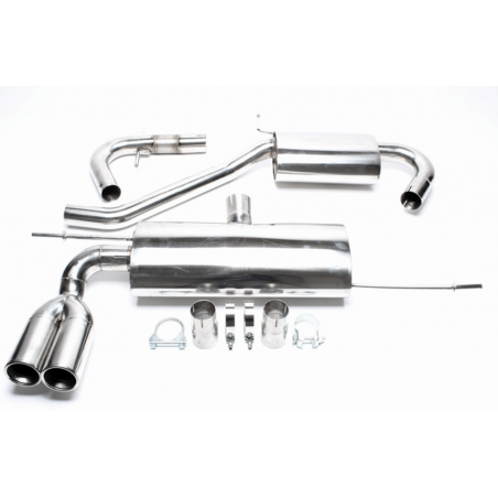 Ligne d'échappement sport INOX Cat back TA-TECHNIX Audi A3 1.9TDI DPF (77KW) - 2.0TDI DPF (103KW) 06/2005 - 06/2008