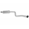 Silencieux intermédiaire en inox Peugeot 106 1.4 KAT. (68KW) 08/1991 - 03/1996