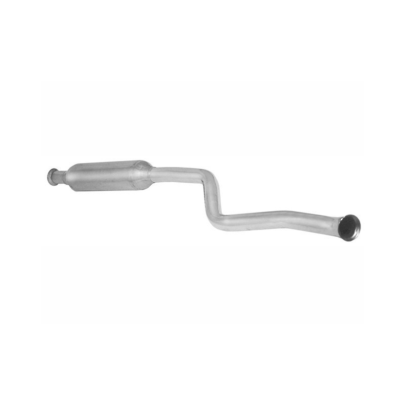 Silencieux intermédiaire en inox Citroën saxo VTS 1.4 - 1.6 EURO 2 1999 - 2000