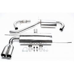 Ligne d'échappement sport INOX Cat back TA-TECHNIX Volkswagen Golf V MK5 (typ 1K) 1.4 i 75cv 2003 - 2008 Ta-Technix