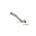 Tube antérieur en inox avec flexibe Peugeot 207 1.6 16V THP GTI (128KW) 2007 - 2012