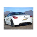 Échappement arrière en inox 2 sorties 90mm Peugeot RCZ 1.6 TURBO (147KW) 2010 - 2015