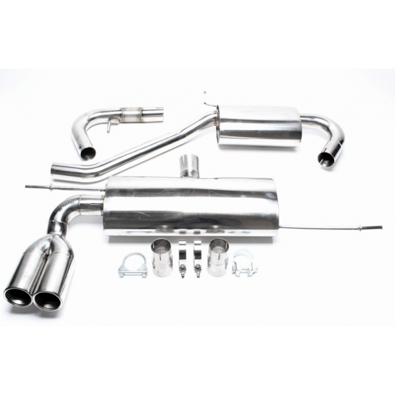 Ligne d'échappement sport INOX Cat back TA-TECHNIX Volkswagen Golf V MK5 (typ 1K) 2.0 FSi 150cv 2003 - 2008 Ta-Technix