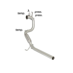 Tube suppression Catalyseur + suppression FAP Groupe N Audi A1 SPORTBACK 1.6 TDI DPF (66/77KW) 02/2012 - AUJOURD'HUI