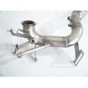 Tube Afrique + tube suppression FAP Groupe N en inox Audi A3 2.0TDI DPF (103KW) 07/2008 - 2013