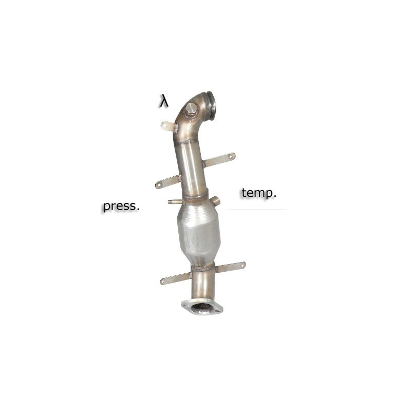 Catalyseur + tube remplacement FAP Alfa Romeo GIULIETTA(940) 1.6JTDM2 (77KW) 2010 - Aujourd'hui