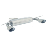 Silencieux duplex en inox Ragazzon Audi A3 SPORTBACK 1.9TDI DPF (77KW) - 2.0TDI DPF (103KW) 06/2005 - 2013