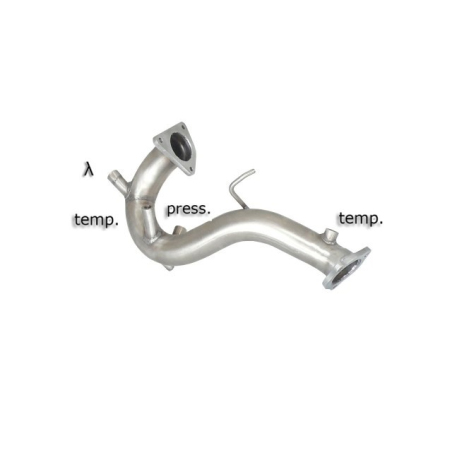 Décatalyseur + remplacement FAP en inox Audi A4 3.0TDI V6 QUATTRO (176KW) 09/2007 - 2011