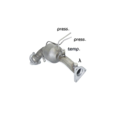 Catalyseur Groupe N + tube remplacement FAP AUDI Q5 QUATTRO 2.0TDI (125KW) 2008 - 2012