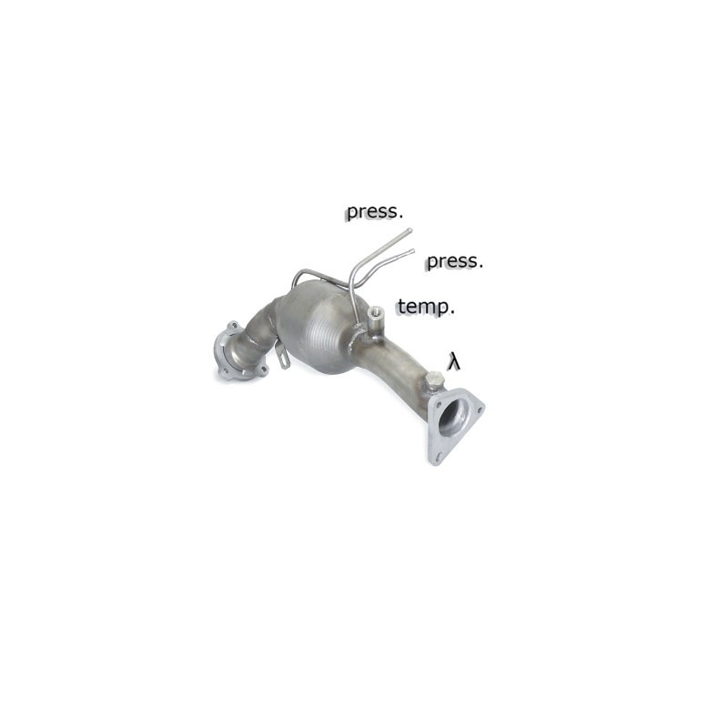 Catalyseur Groupe N + tube remplacement FAP AUDI Q5 QUATTRO 2.0TDI (125KW) 2008 - 2012