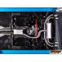 Silencieux intermédiaire + Échappement duplex arrière 2 sorties 108mm AUDI S3 SPORTBACK QUATTRO 2.0TFSI (221KW) 2013 - 2016