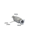 Catalyseur Groupe N en inox remplacement FAP LAND ROVER DISCOVERY 3 - 2.7TD V6 (140KW) 2004 - 08/2009