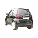 Échappement arrière + catalyseur sport Smart Fortwo BRABUS (COUPE/CABRIO) 999CC 72KW 2007 - 12/2010