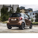 Pot d'échappement arrière en inox SMART FORTWO 1.0 (45KW) 2015 - AUJOURD'HUI