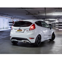 Silencieux arrière en inox 2 sorties rondes 80mm FORD FIESTA ST 1.6I ECOBOOST (134KW) 2013 - 2017