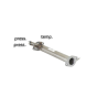 Tube remplacement filtre à particules Groupe N en inox FORD MONDEO 2.0TDCI (103KW) 4/5 PORTES 05/2007 - 2011