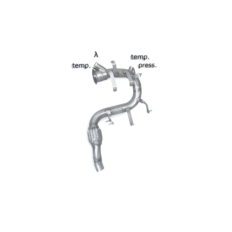 Tube remplacement catalyseur + tube remplacement Fap Groupe N MINI COOPER D 1.6 (82KW) 2011 - 2015