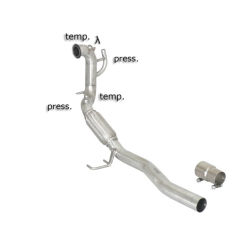 Tube remplacement catalyseur + tube remplacement FAP Seat Leon II(1P) 2.0TDI DPF (125KW) 2006 - 2013