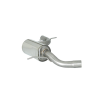 Silencieux central Seat Leon II (1P) 2.0TSI CUPRA-R (195KW) 2010 - 2013 ragazzon