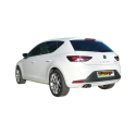 Silencieux arrière Ragazzon Inox Seat Leon III (5F) 1.4TSI FR (103KW) 2012 - Aujourd'hui