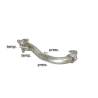 Tube remplacement catalyseur + tube remplacement FAP SUBARU XV 2.0D (108KW) 12/2011 - AUJOURD'HUI