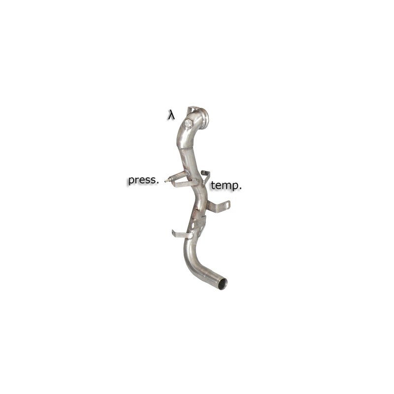 Tube suppression catalyseur + tube suppression FAP OPEL MERIVA B 1.3CDTI (55/70KW) DPF 2010 - 2014