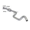 Catalyseur sport + tube remplacement FAP OPEL ZAFIRA 1.9CDTI DPF (88/110KW) 09/2005 - 12/2010