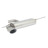Silencieux d'échappement en inox sortie ovale VOLKSWAGEN GOLF VI 1.4TSI (90KW) 11/2008 - 2012