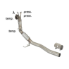 Tube afrique + tube remplacement FAP Volkswagen Passat VI 2.0 TDI (100 / 103KW) 03/2005 - 2010