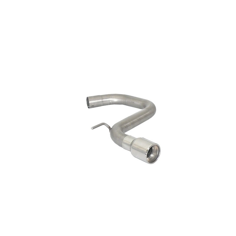 Tube arrière Groupe N en inox VOLKSWAGEN GOLF VI 1.6TDI DPF (77KW) 2009 - 2013