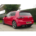 Pot d'Échappement arrière Inox Volkswagen Golf VII 1.6TDI (77KW) 2012 - 2014