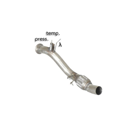 Tube remplacement catalyseur + tube remplacement FAP BMW Serie 1 E81(3portes) 120D (130KW) 2007 - 2013