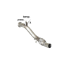 Tube remplacement catalyseur + tube remplacement FAP BMW Serie 1 E81(3portes) 120D (130KW) 2007 - 2013