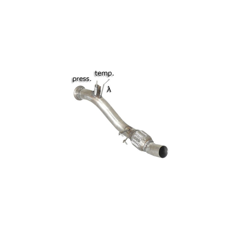 Tube remplacement catalyseur + tube remplacement FAP BMW E81(3portes) 123D (150KW) 2007 - 2013