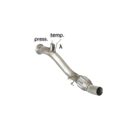 Tube remplacement catalyseur + tube remplacement FAP BMW Serie 1 E81(3portes) 123D (150KW) 2007 - 2013