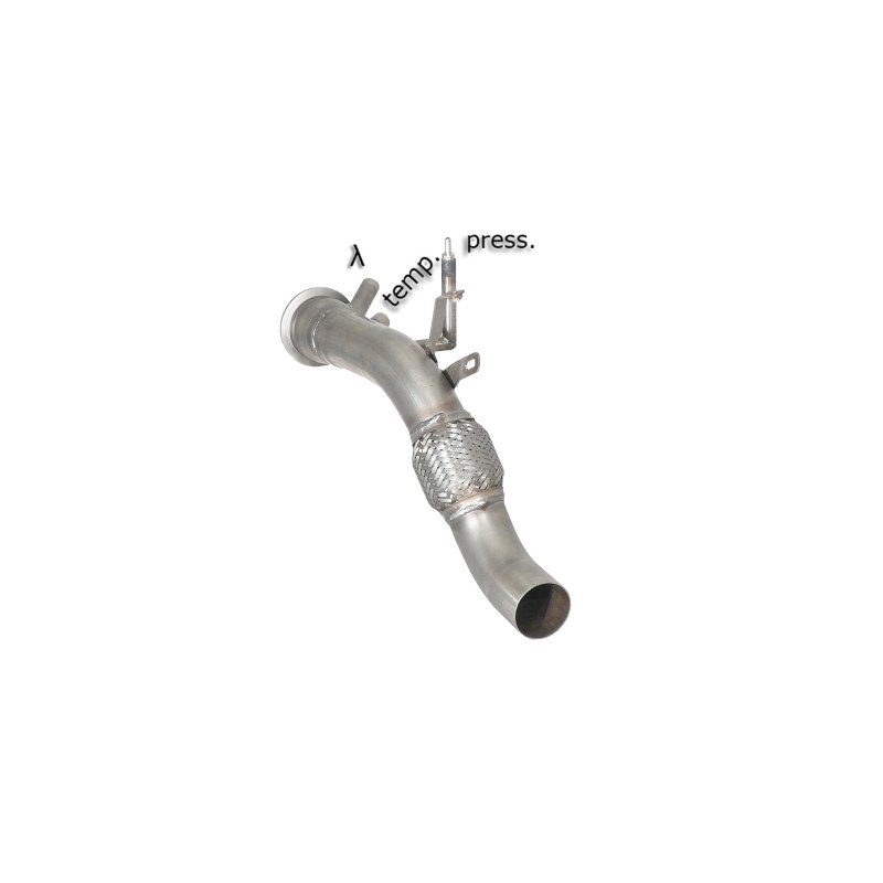 Tube remplacement catalyseur + tube remplacement FAP en inox BMW Série 3 E90(BERLINA) 325D (150KW) 2010 - 2012