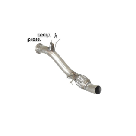 Tube remplacement catalyseur + tube remplacement FAP en inox BMW Série 3 E91(TOURING) 320D - 320XD (135KW) 2010 - 2012